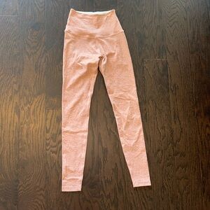 Beyond yoga salmon colored spacedye leggings size S